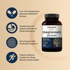 NatureBell Pure Magnesium Glycinate 500mg Per Serving, 240 Veggie Capsules