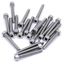 M4 (4mm x 16mm) TX Socket Cap Screw (Bolt) - Stainless Steel (A2) (Pack of 20)