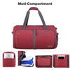 Bolsa de viaje 65L, Rojo oscuro