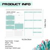 MUFEKUM Weekly Planner, 7.5''x10.2'' Weekly To Do List Notepad, Undated