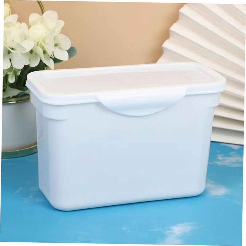 OFFSCH 4Pcs Laundry Powder Container Set Multi Functional Storage Box