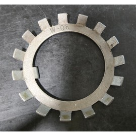 SKF W-08 1.583 (1 9/16") Shaft W Style Retaining Lock Washer w/Keyway Retention