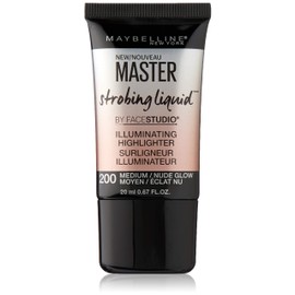 Maybelline New York Master Strobing Liquid Illuminating Highlighter, Medium/Nude Glow, 0.67 fl. oz.