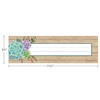 Teacher Created Resources Rustic Bloom Name Plates (TCR8555)