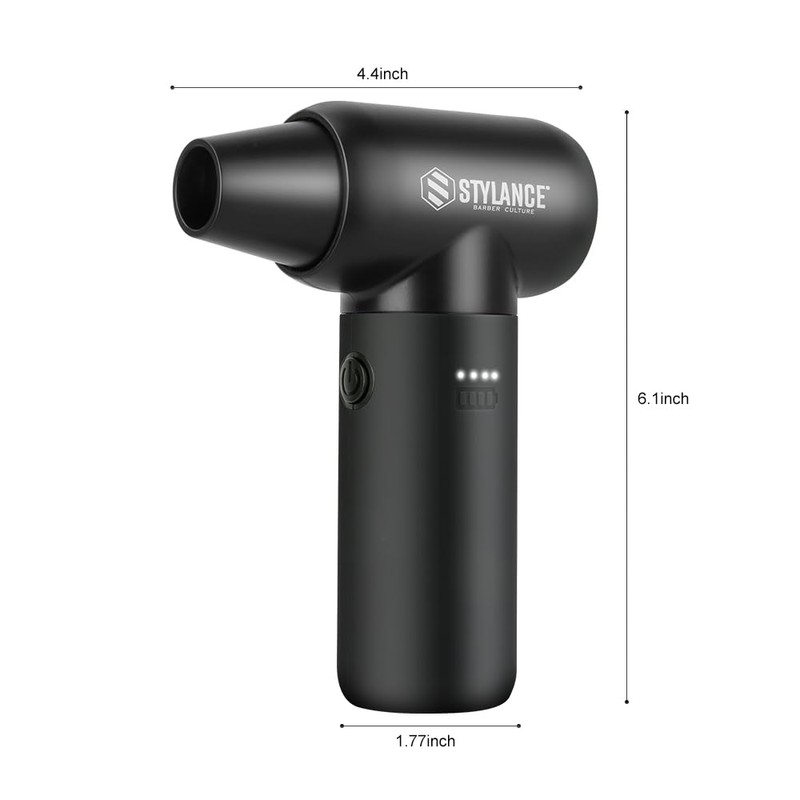 STYLANCE Compressed Air Duster,110000RPM Electric Air Duster, Mini Blower Jet