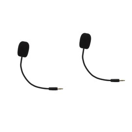 Totority 2pcs Wireless Headset Microphone Noise-Cancelling Sponge and Play Design for Streaming and Computer Use Over-Ear Gaming Headphones