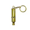 FTWDesign Brass Whistle Keyring, gold