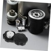 Generic 2 Pcs Tank Filler Caps for Engine Motors Durable