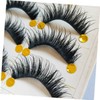 Beavorty 5pairs Cross Thick False Eyelashes Natural Look for Makeup