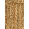 Unique Loom Braided Jute Collection Classic Quality Made Natural Hand