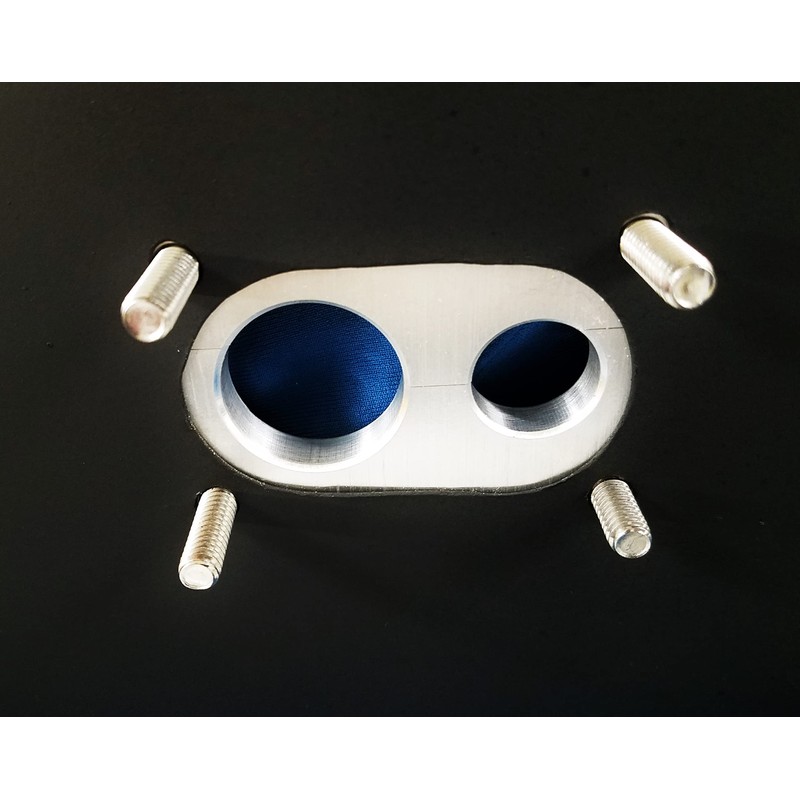 For Holley Terminator X Max Firewall Pass Through- Eliminates gromet