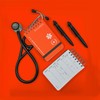 EMT/First Responder Notebook 6" x 4" Durable Nylon Cover (2