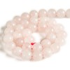 100pcs 6mm Rose Quartz Beads Natural Gemstone Beads Round Loose