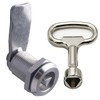 Tubular Cam Lock Triangle Key Cabinet Lock 1-1/8” Cam Lock