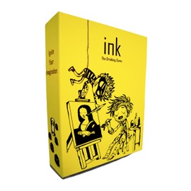 Ink The Drinking Game Discover The Humor in Tipsy Drawing | Fun Party Game – Drawing and Guessing for 4+ Players, Ages 21