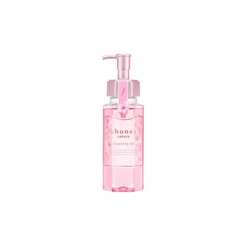[Limited Design Sakura 2025 Limited] &honey Cleansing Oil 180ml |
