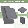 Absorbent Diatomite Coasters for Bathroom - Pack of 6 Water
