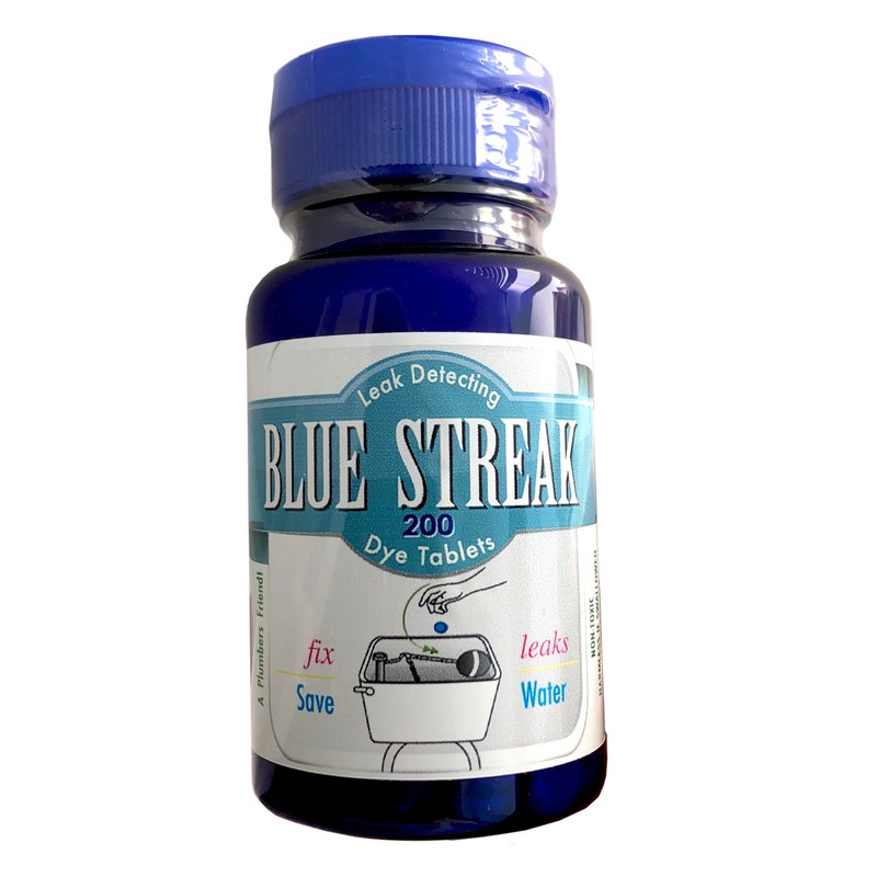 New Resources Group Blue Streak Dye-Tablets Bluing Silent Leak Detection
