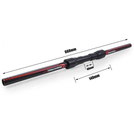 ThinkTop 660mm Bicycle Folding Handlebar Aluminum Alloy Folding Bicycle Handlebar 25.4mm 31.8mm MTB Bike Quick Release Save Space