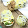 Beeswax Food Wrap, Reusable Wrapping Paper, Washable Bowl Covers, Food