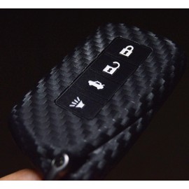 Carbon Silicone Key Fob Cover Case Protector for Lexus ES GS IS LX570 NX RC NX RX350 RX450h