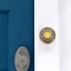 Round Metal Doorbell Push Button,LED Doorbell Button Replacement Solid Iron