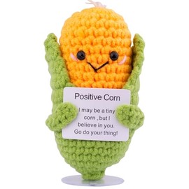 Mwmoeen Funny Pocket Hug Positive Potato, Creative Positive Potato Doll Gifts with Transparent Base Positive Card Best Friend Gifts for Girlfriend Small Gifts for Women (P11)
