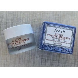 Fresh New In Box | Fresh | Lotus Youth Preserve Moisturizer | 0.23 fl oz | 7 ml
