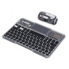 Bluetooth Keyboard Mouse Combo 7 Colours Night Light Wireless Keyboard