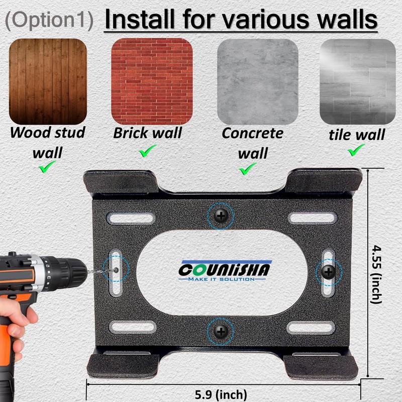 Metal Wall Mount compatible for jbl Xtreme 5, xtreme 4