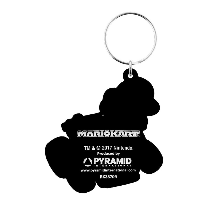 Pyramid International RK38709C Rubber Keychain, Multi-Colour, 4 x 6 x
