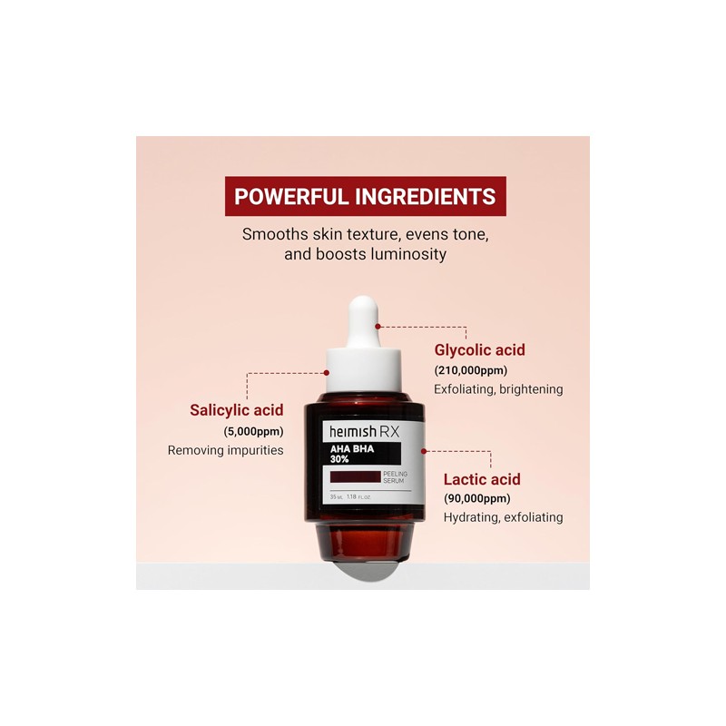 heimish [heimish]RX AHA BHA Peeling Serum 35ml