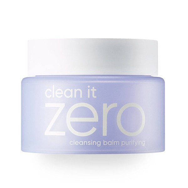 BANILA CO NEW Clean It Zero Purifying Cleansing Balm Makeup Remover & Face Cleanser, Sensitive Skin, Balm to Oil, Double Cleanse, Acne, Breakouts, Redness, 100ml