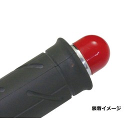 POSH 200940 Weight Nylon Bar End for Aluminum Handles, Black