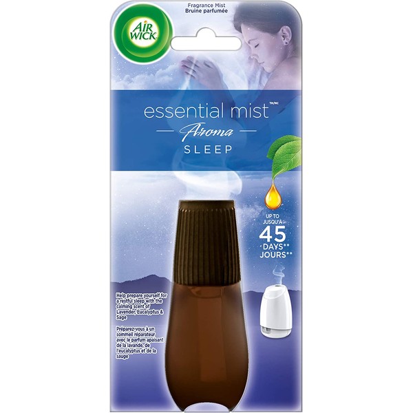 Air Wick Essential Mist Refill, Essential Oils Diffuser, Sleep, 1ct, Air Freshener, Aromatherapy