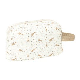 Sophie La Girafe Honey Thermal Breakfast Bag, Thermal Breakfast, Quality and Maximum Resilience for Meals, Recreation, 21.5 x 6.5 x 12 cm, Light Beige, Estándar, Casual, light beige, Casual