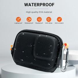 CYNOVA Bag for Go Pro Hero 13 Black Carry Bag, Black Hard Shell Travel Bag for Go Pro Hero 13, Compatible with Hero 13, black, Case