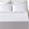 Double Quilted Mattress Protector Extra Deep Pocket Fitted Hypoallergenic Hotel