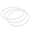 Akozon 3Pcs Magic Bullet Gasket, Magic Bullet Rubber Seal Blender