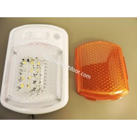 ThinLite LED 31110DS 12 volt LED RV Wall Light fixture /w Motion Sensor 2 Lenses