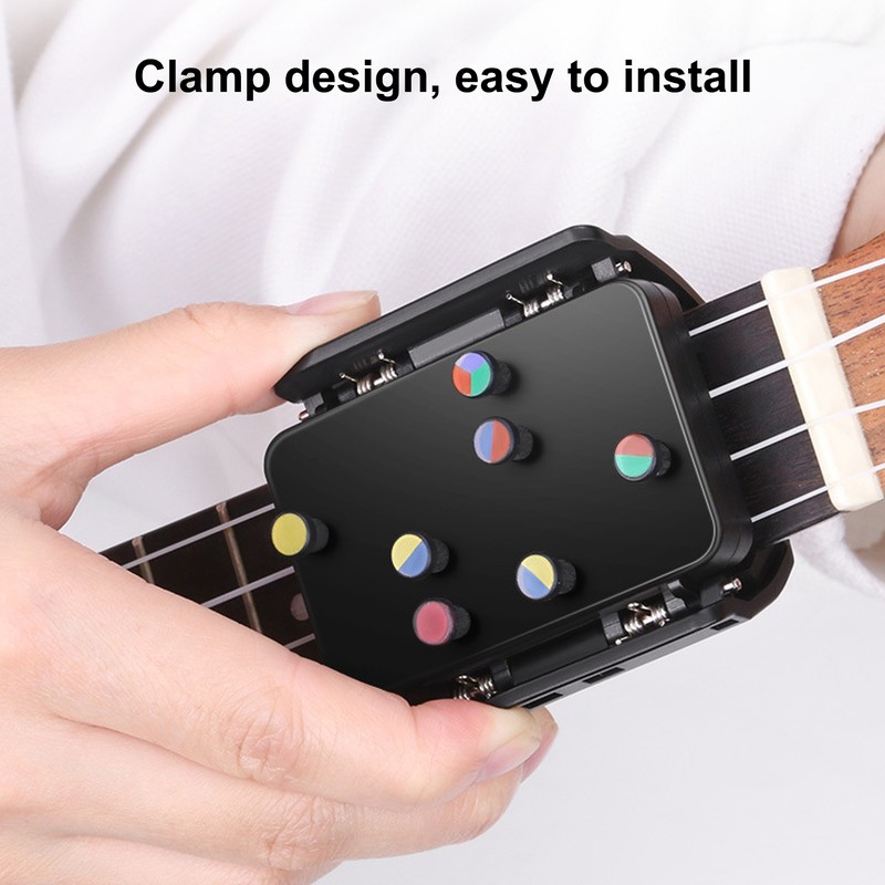 Ukulele Chord Trainer Portable Practice Assistant Beginner One Key Chord