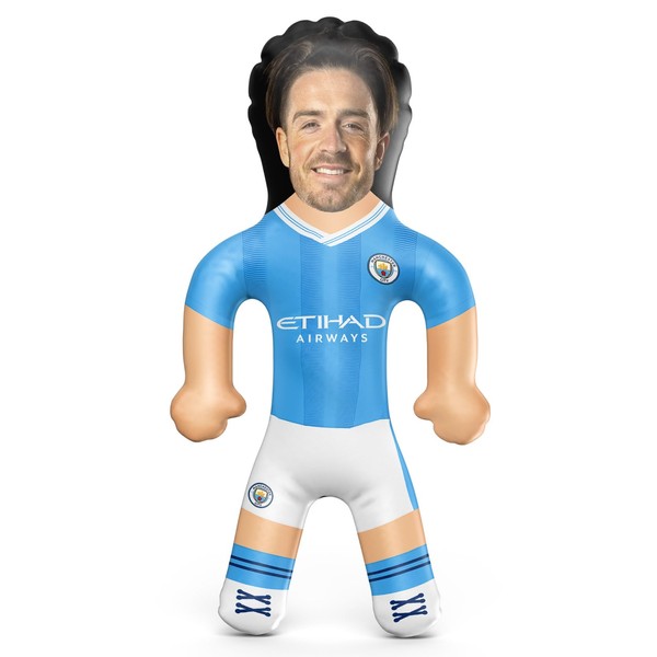 Air Bod Man City Jack Grealish Inflatable | Jack Grealish Gifts | Official Man City Gifts | Jack Grealish Inflatable Doll | Licensed Man City Football Merchandise | Man City Gifts For Boys