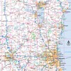 Rand McNally Easy to Read: Wisconsin State Map