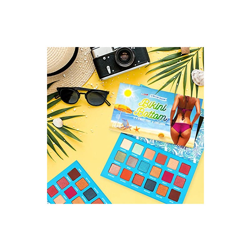 Rude Rude Bikini Bottom, 18 Eyeshadow Palette