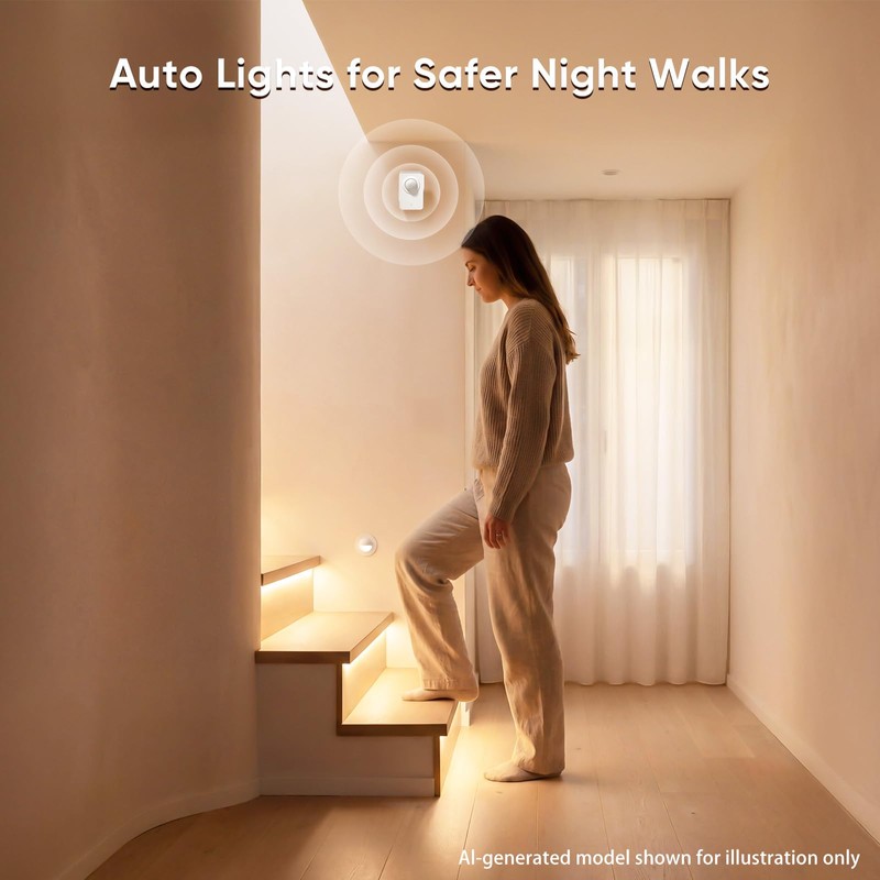 WiFi Motion Sensor for Home Security, Smart PIR Motion Detector