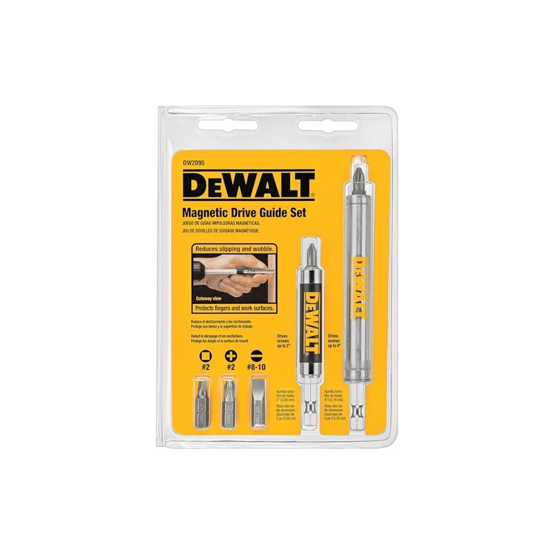 DEWALT Screwdriving Bit Set with Magnetic Drive Guide (DW2095)