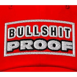 BULLSHlT• BulletPROOF Trump AssassiNation HAT RED 2024 MAGA Presidential CAP USA