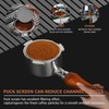 MZDMY 51mm Bottomless Portafilter with 3 Ears Fit for Delonghis