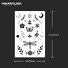 INKARTLINK Temporary Tattoos, 2 Sheets Medium Semi Permanent Tattoo Adult