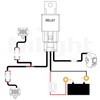 Nilight LED Light Bar Wiring Harness Kit Motorcycle Handlebar Push